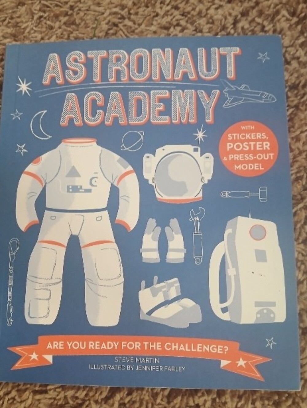 Astronaut Academy Kids Activity Book